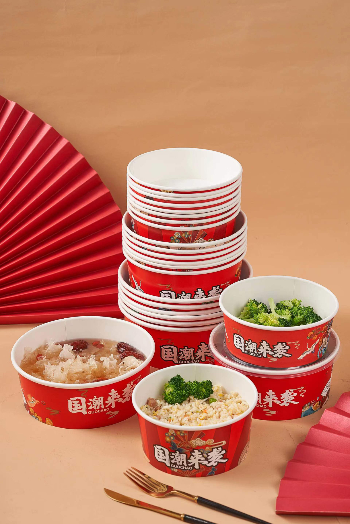 一次性紙餐盒由山東美諾包裝提供